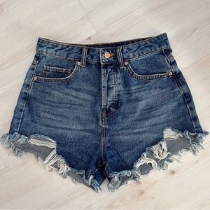 Wild Fable- denim high waisted shorts